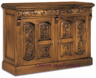 Code: BU 503-M Name:Buffet/TV Cabinet Size: W=220 x D=59 x H=86 cm Wood: Solid Mahogany wood.﻿